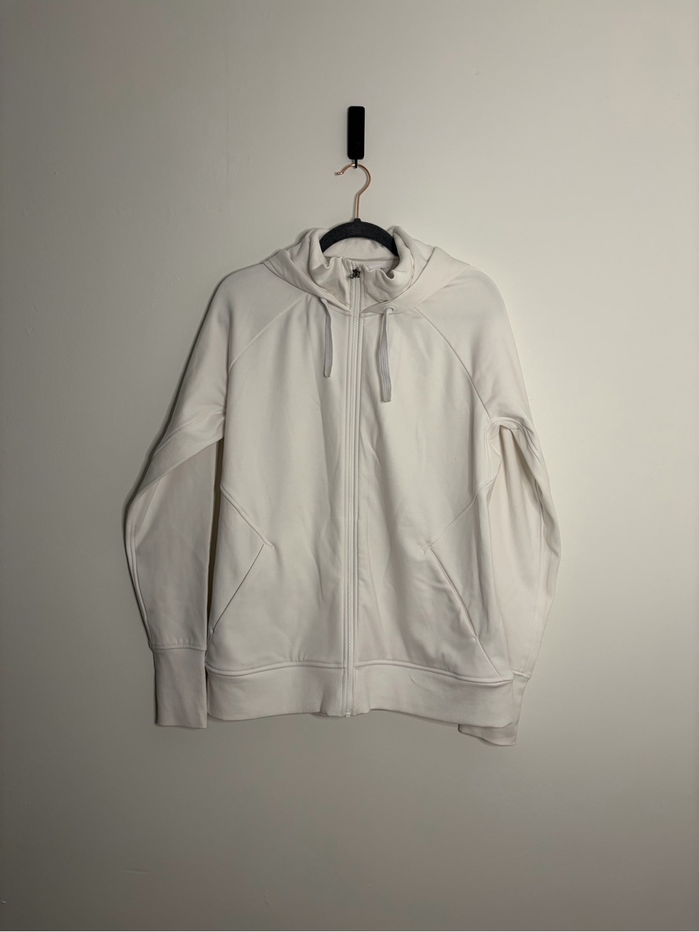 Athleta Cream Full-Zip Women's Hoodie